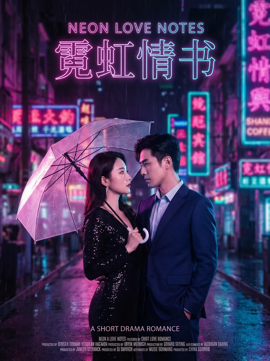 天天爱去电影 热播都市爱情短剧 - 霓虹情书海报